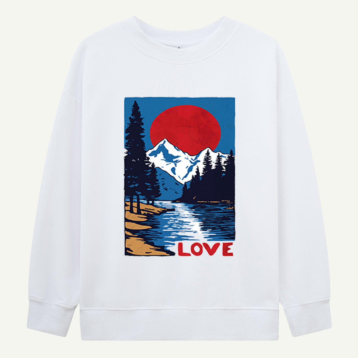 Mountain Lake Love Sweatshirts