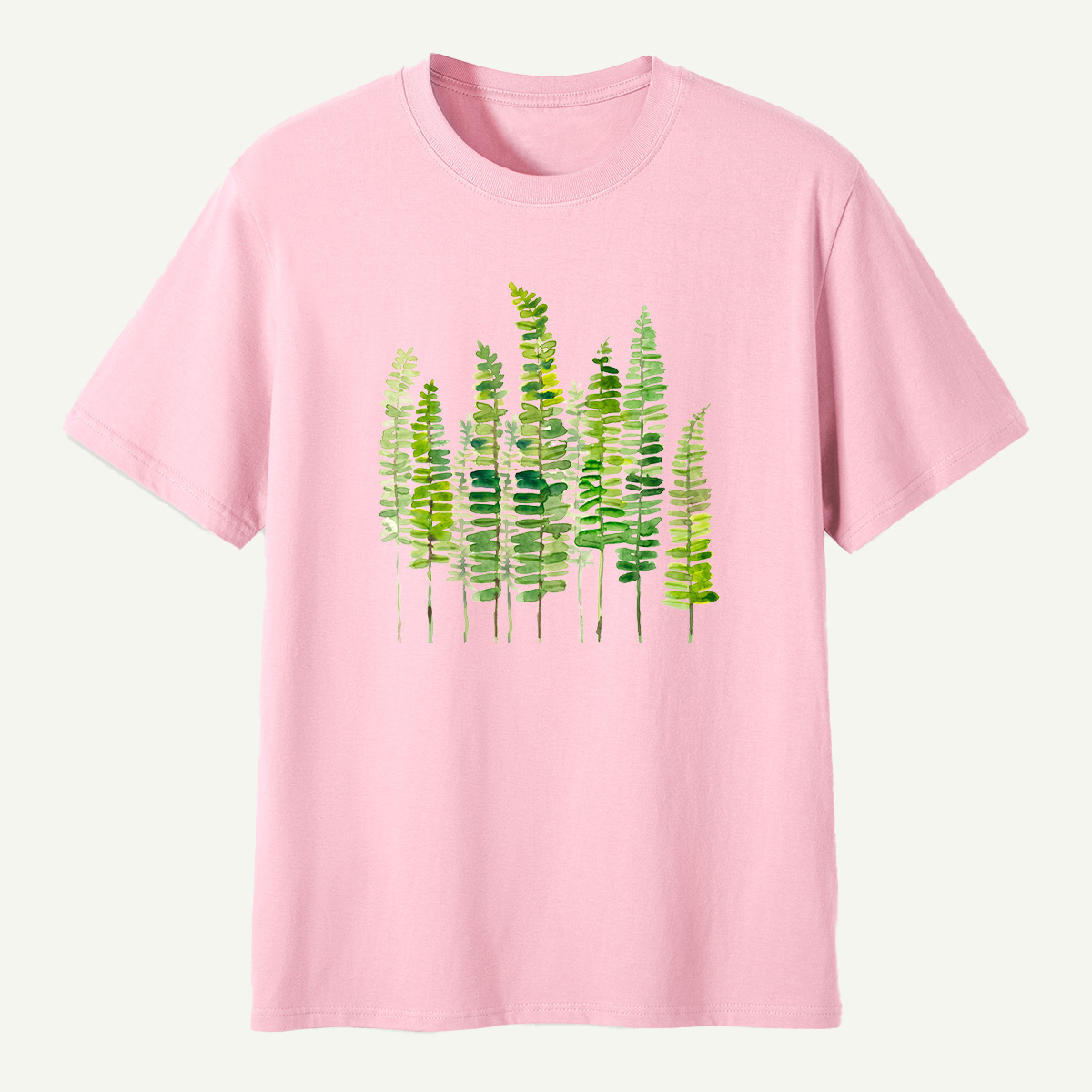 Watercolor Evergreen Forest Collection T-Shirt