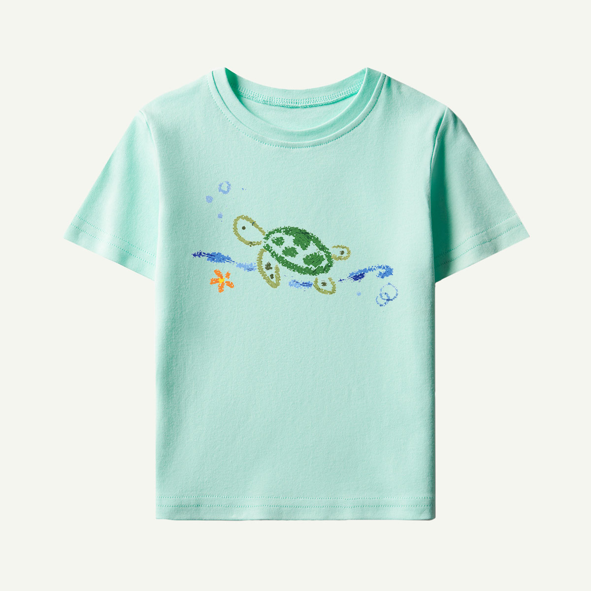 Sea Turtle Ocean Swim Kids T-Shirt