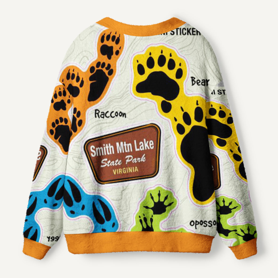 Tracks of the Trail Ugly Cardigan Sweaters
