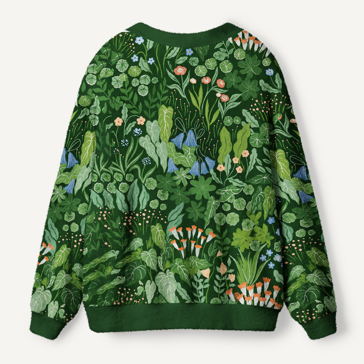 Wildflower Meadow Ugly Cardigan Sweaters