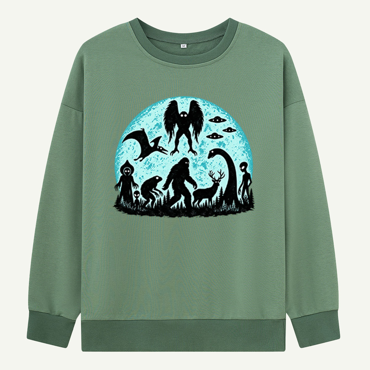 Blue Moon Cryptid Wilderness Gathering Sweatshirts