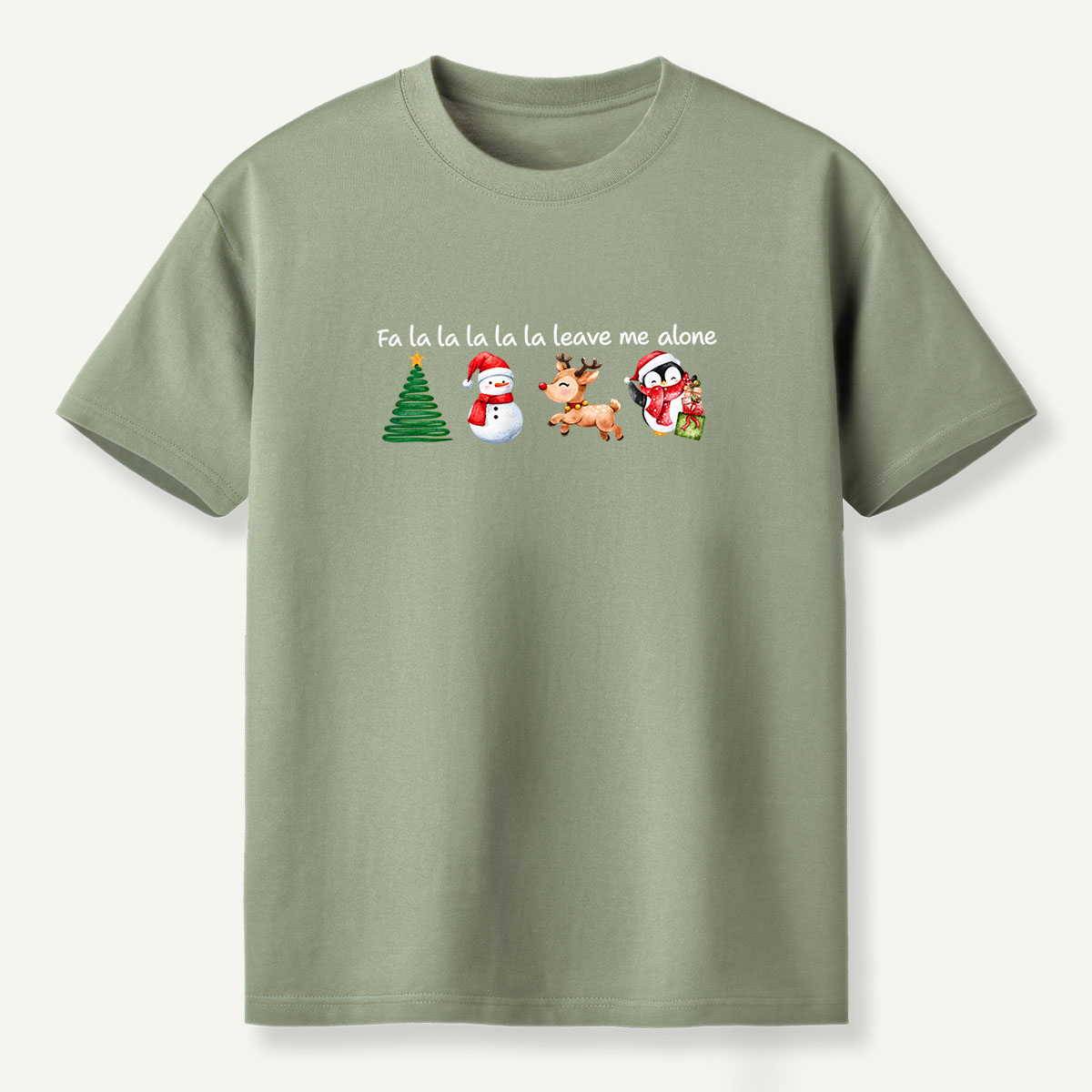 Fa La La Leave Me Alone Christmas T-Shirt