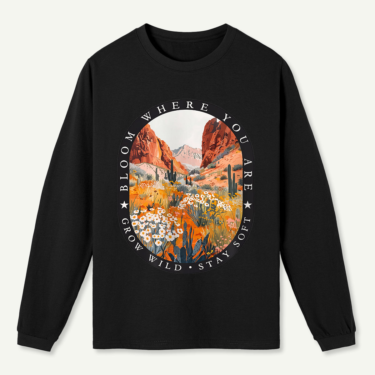Desert Bloom Long Sleeve T-Shirt