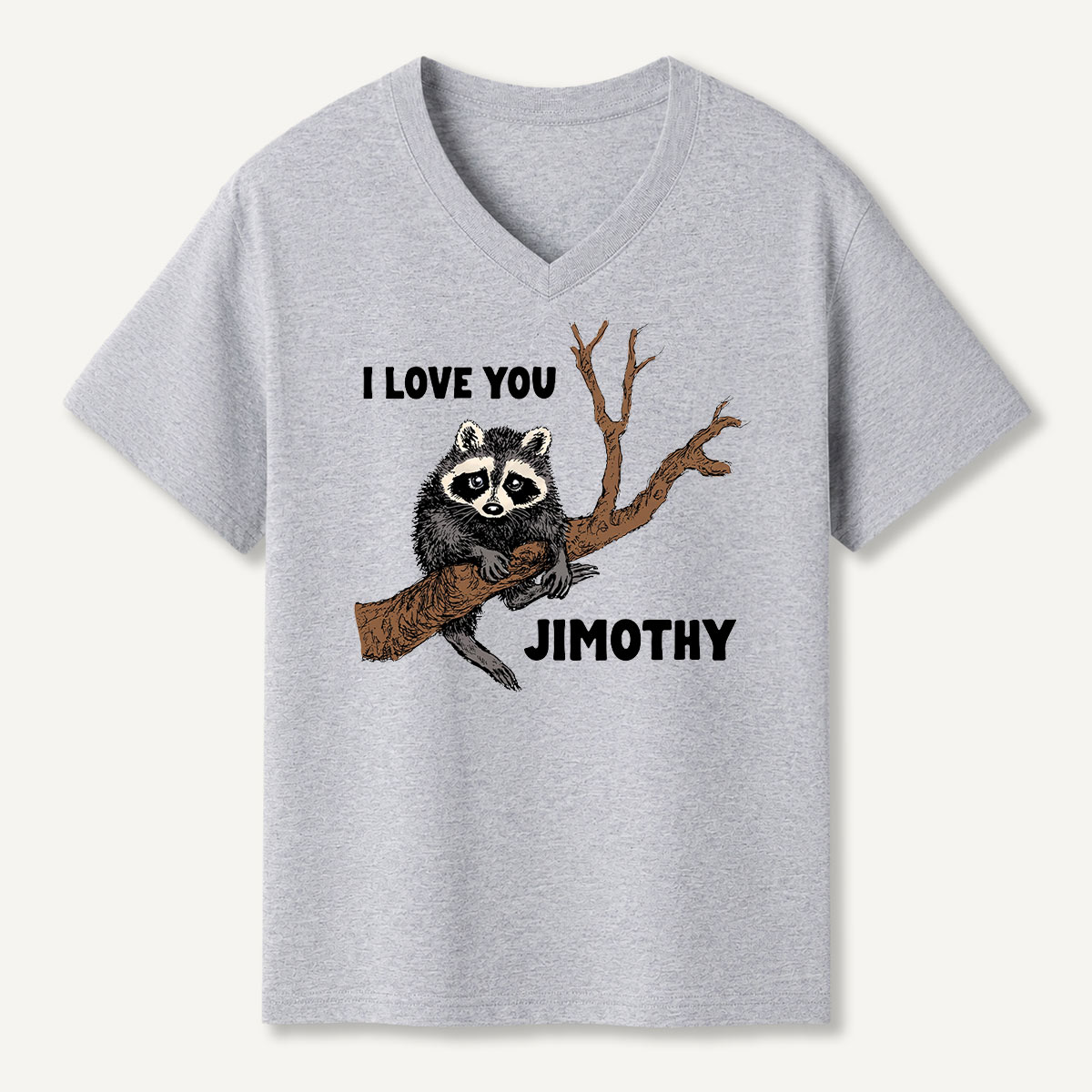 I Love You Jimothy Crow V-neck T-Shirt