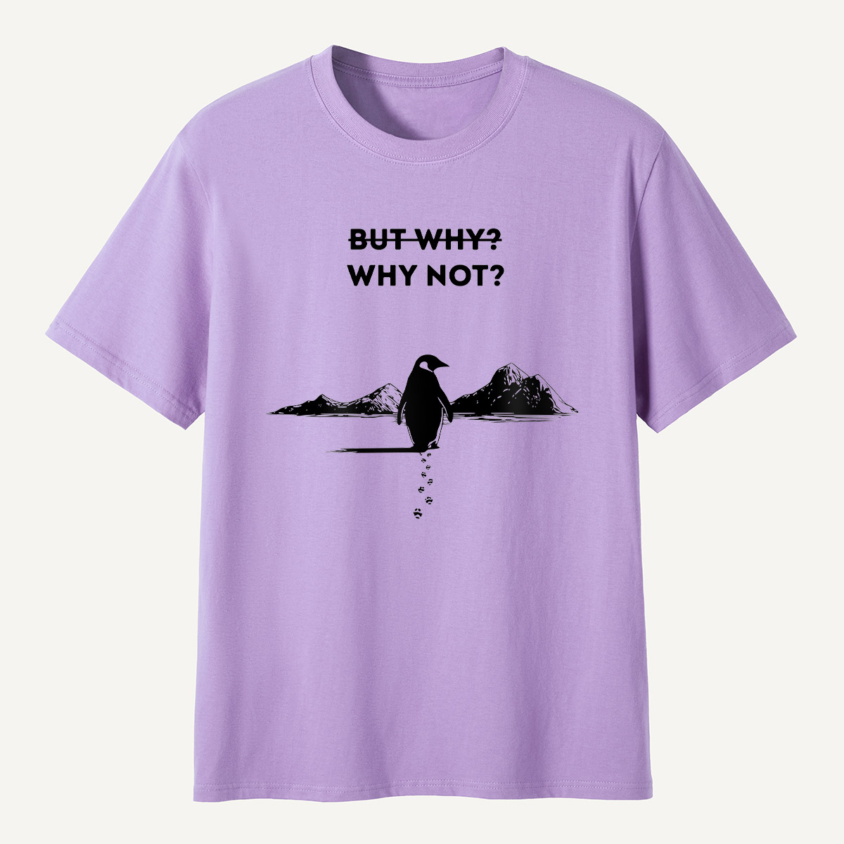 But Why Why Not Penguin Adventure T-Shirt
