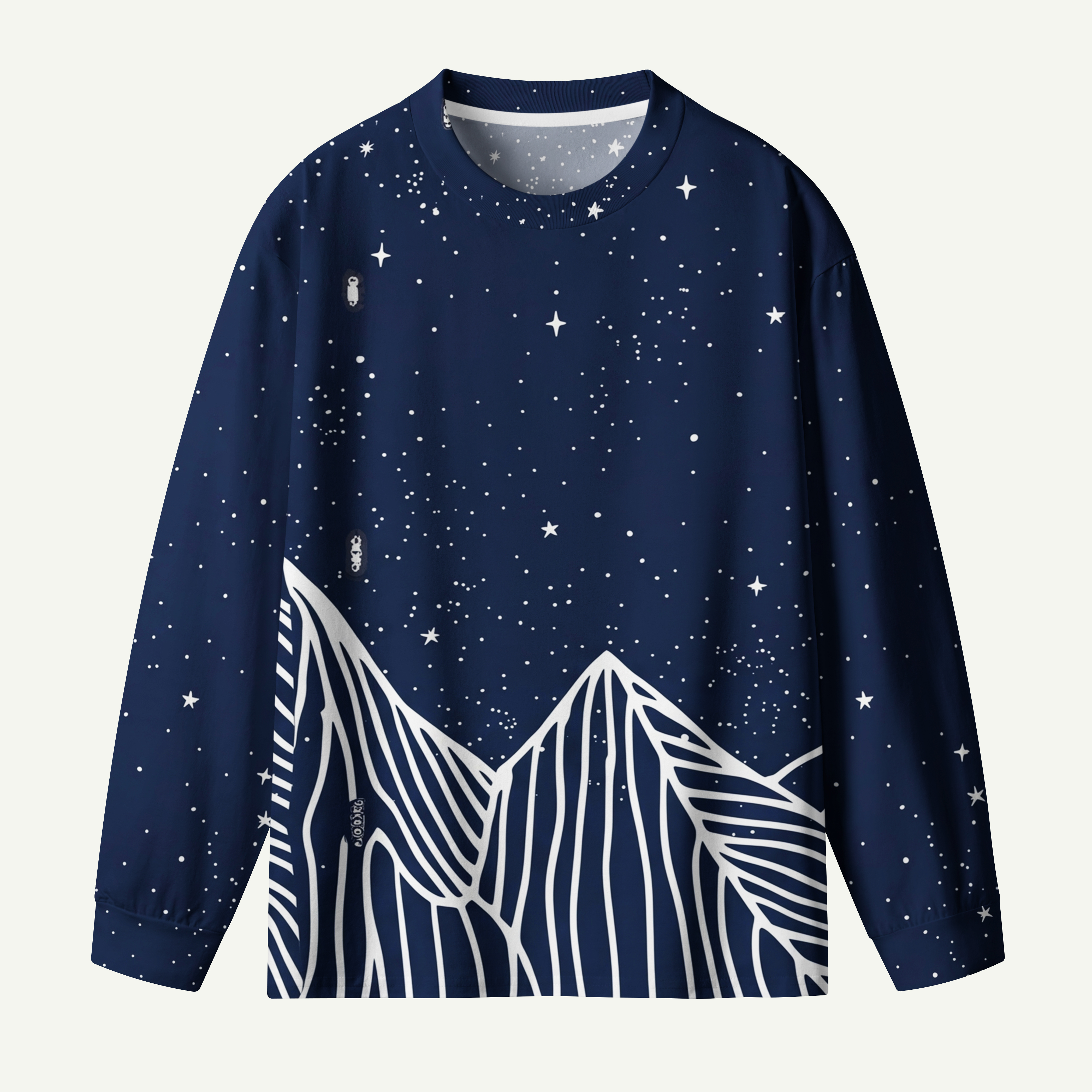 Alpine Etching Premium Cotton Long Sleeves