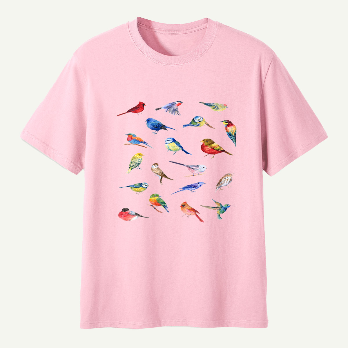 Watercolor Songbirds Collection T-Shirt