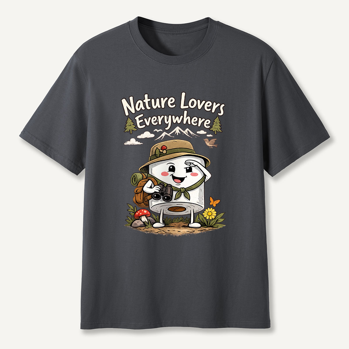 Nature Lovers Everywhere Hiking Dog T-Shirt
