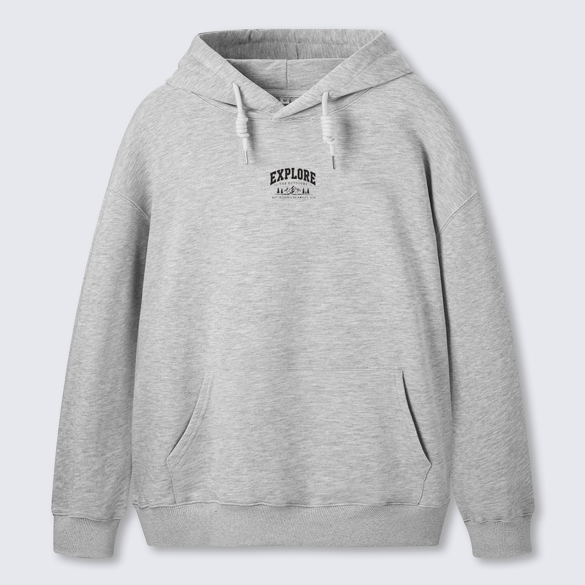 Explore More Mountains Embroidered Hoodie