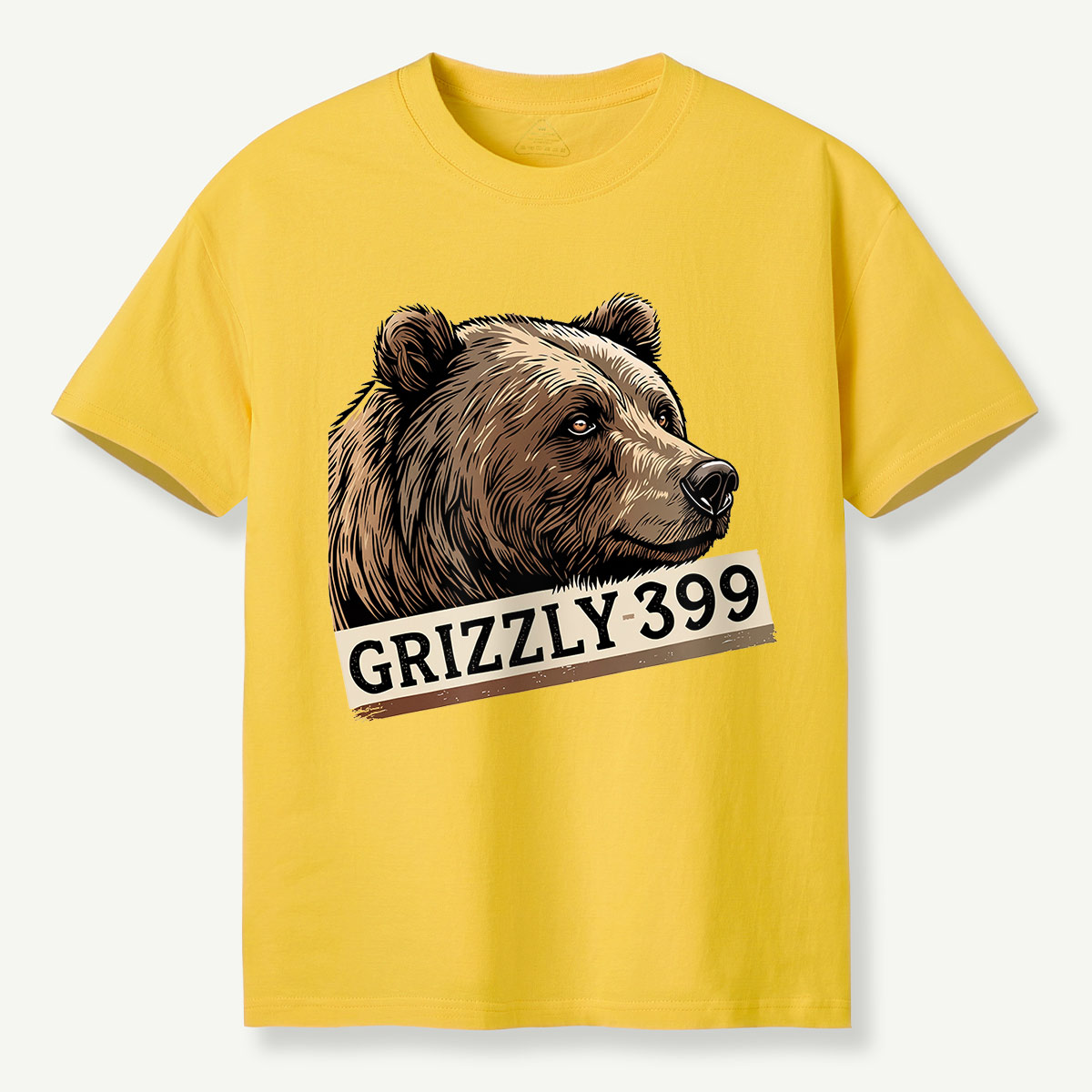 Grizzly 399 Portrait Lavender T-Shirt