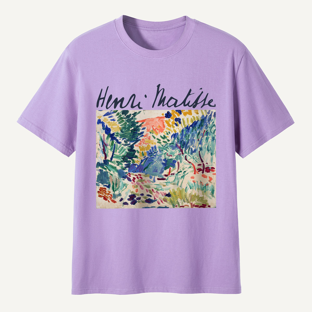 Henri Matisse Colorful Garden Art T-Shirt