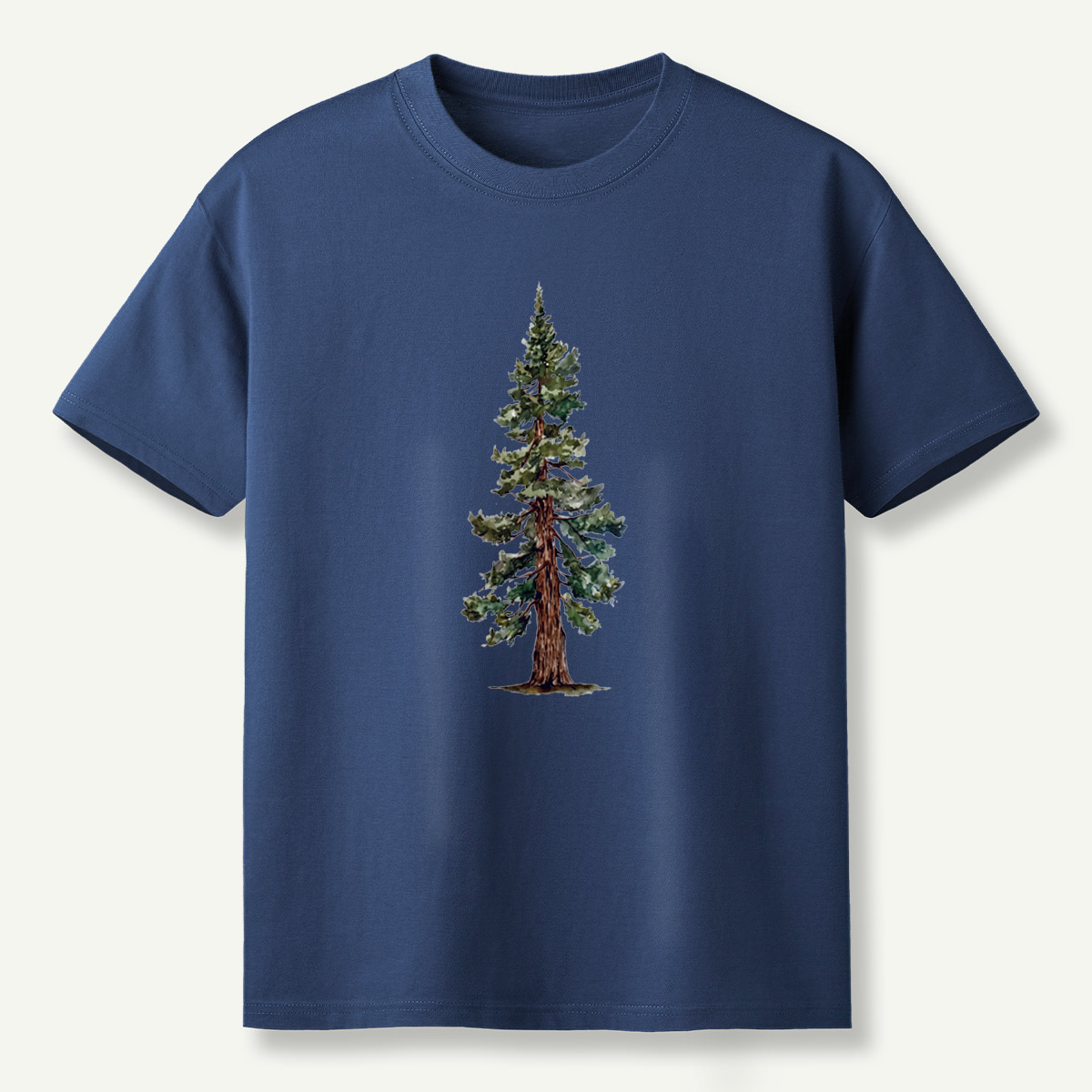 Watercolor Evergreen Pine Tree T-Shirt