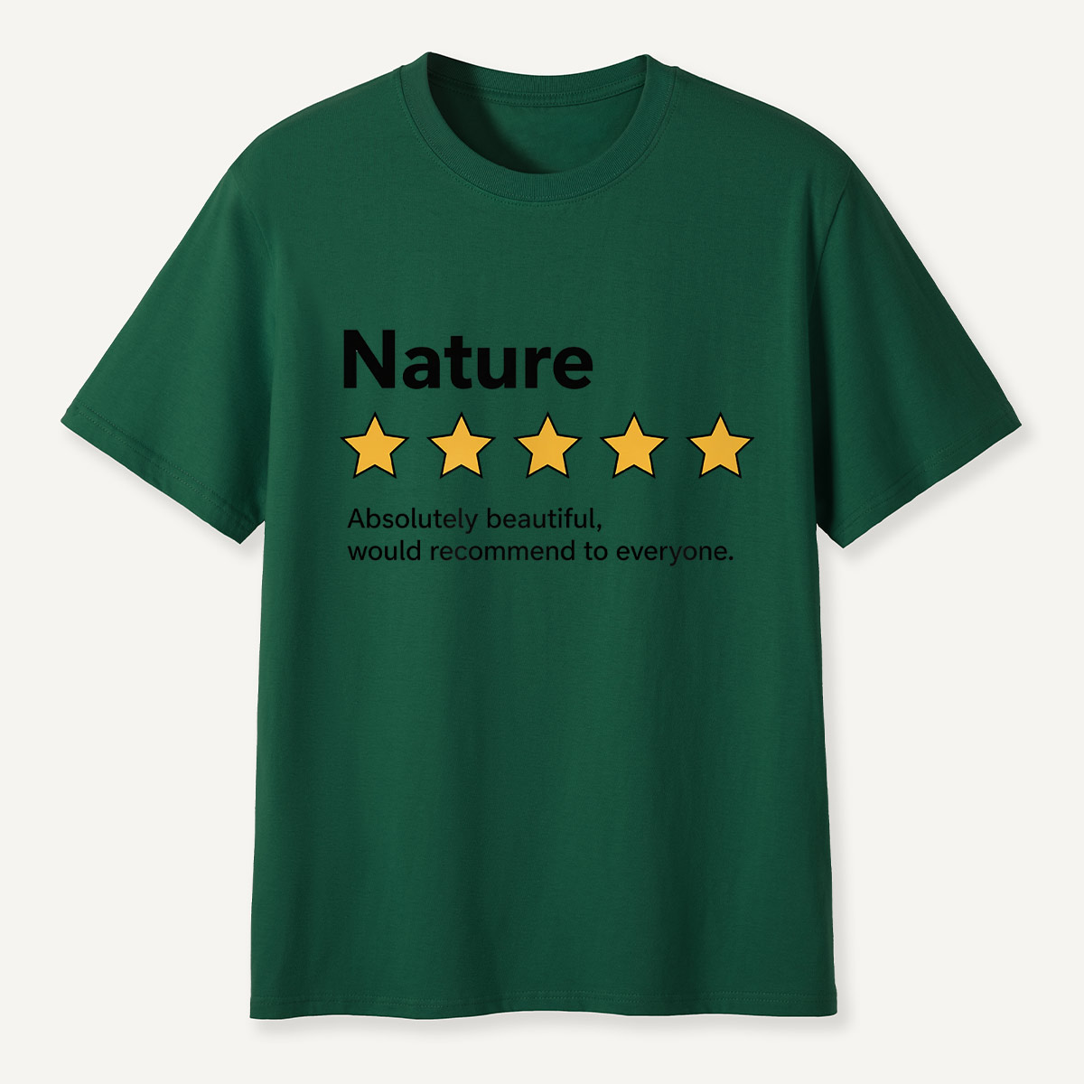 Nature Five-Star Review T-Shirt
