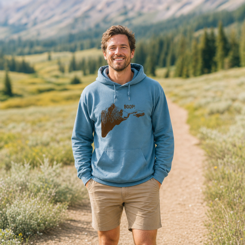 Boop Bear Nose Hoodie