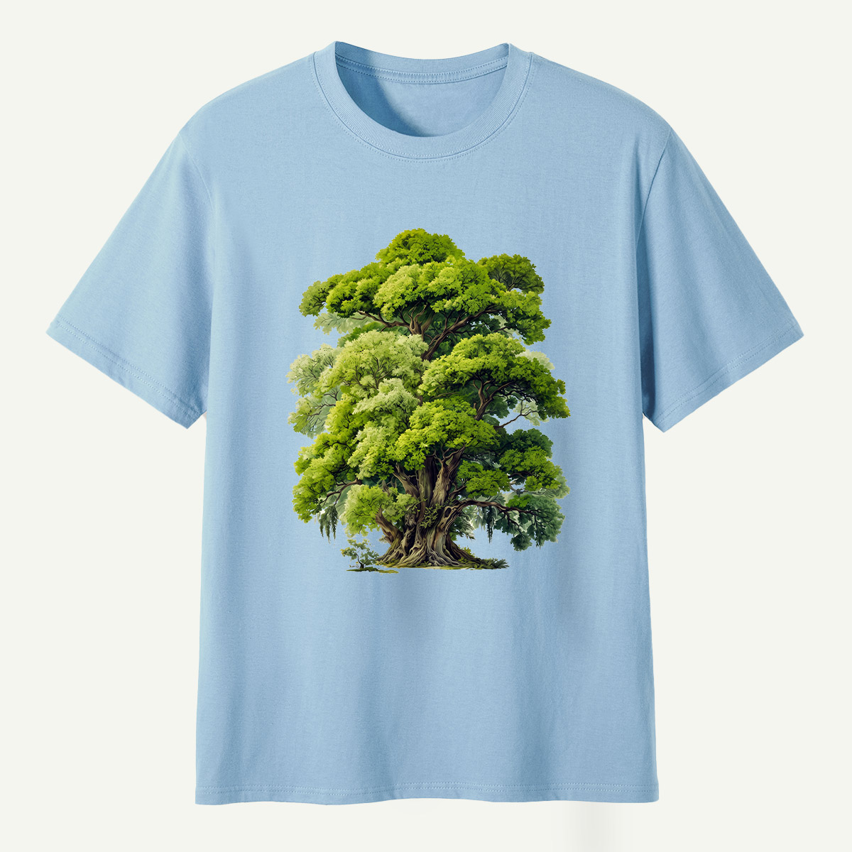 Ancient Oak Tree Watercolor Study T-Shirt
