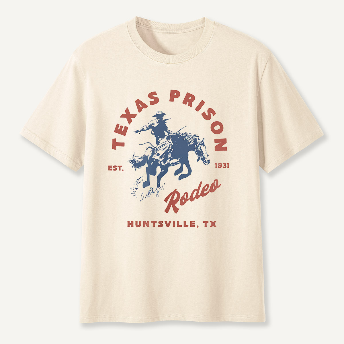 Texas Prison Rodeo Vintage Cowboy T-Shirt