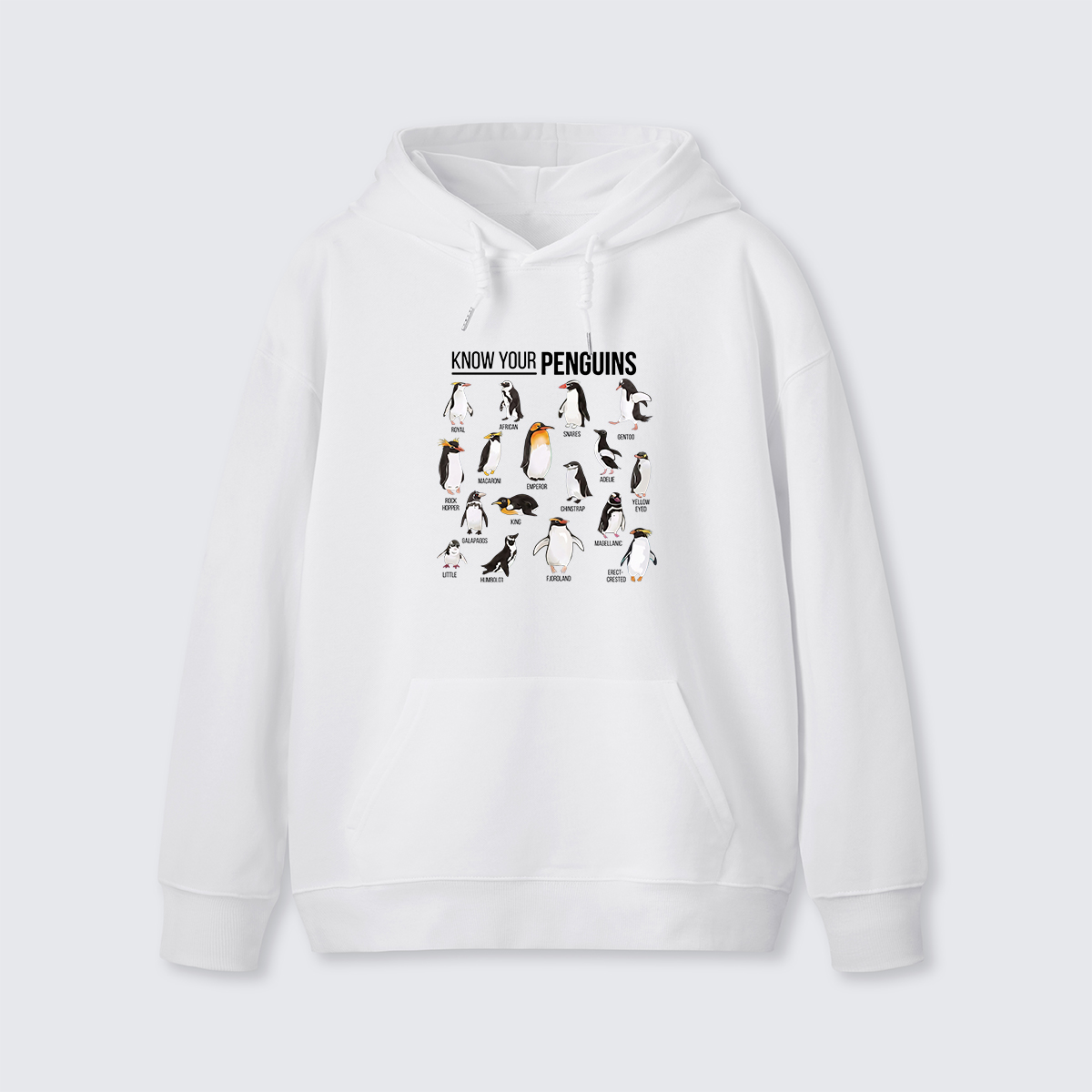 Know Your Penguins Hoodie