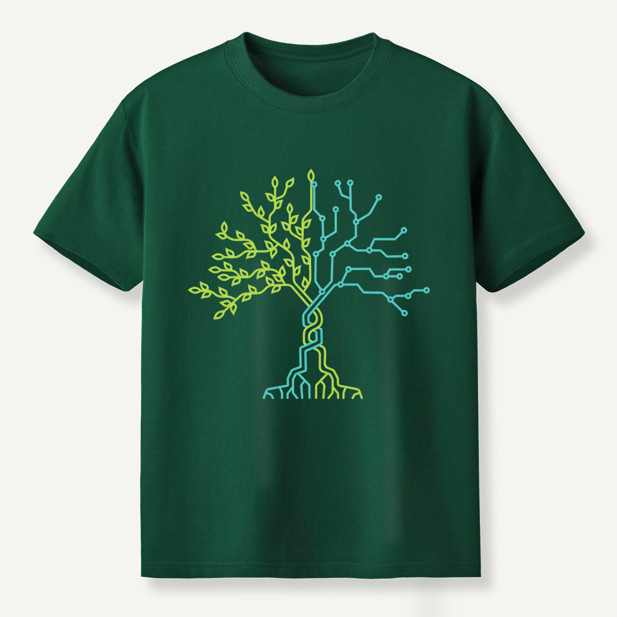 Half Alive Half Bare Tree T-Shirt
