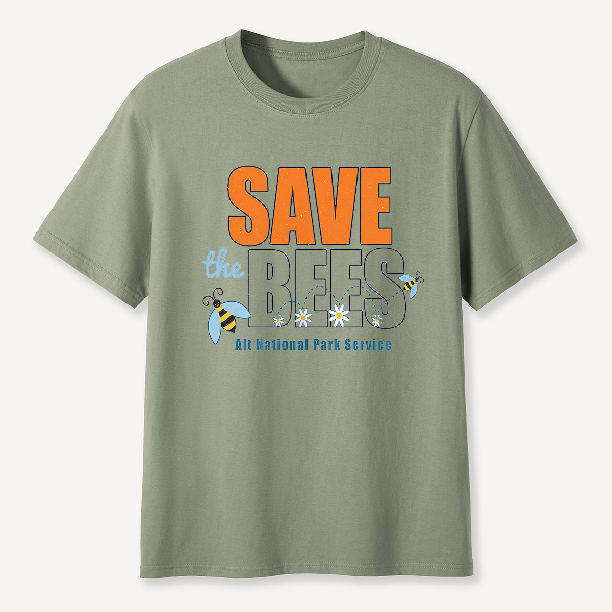 Save the Bees Alt National Park Service T-Shirt