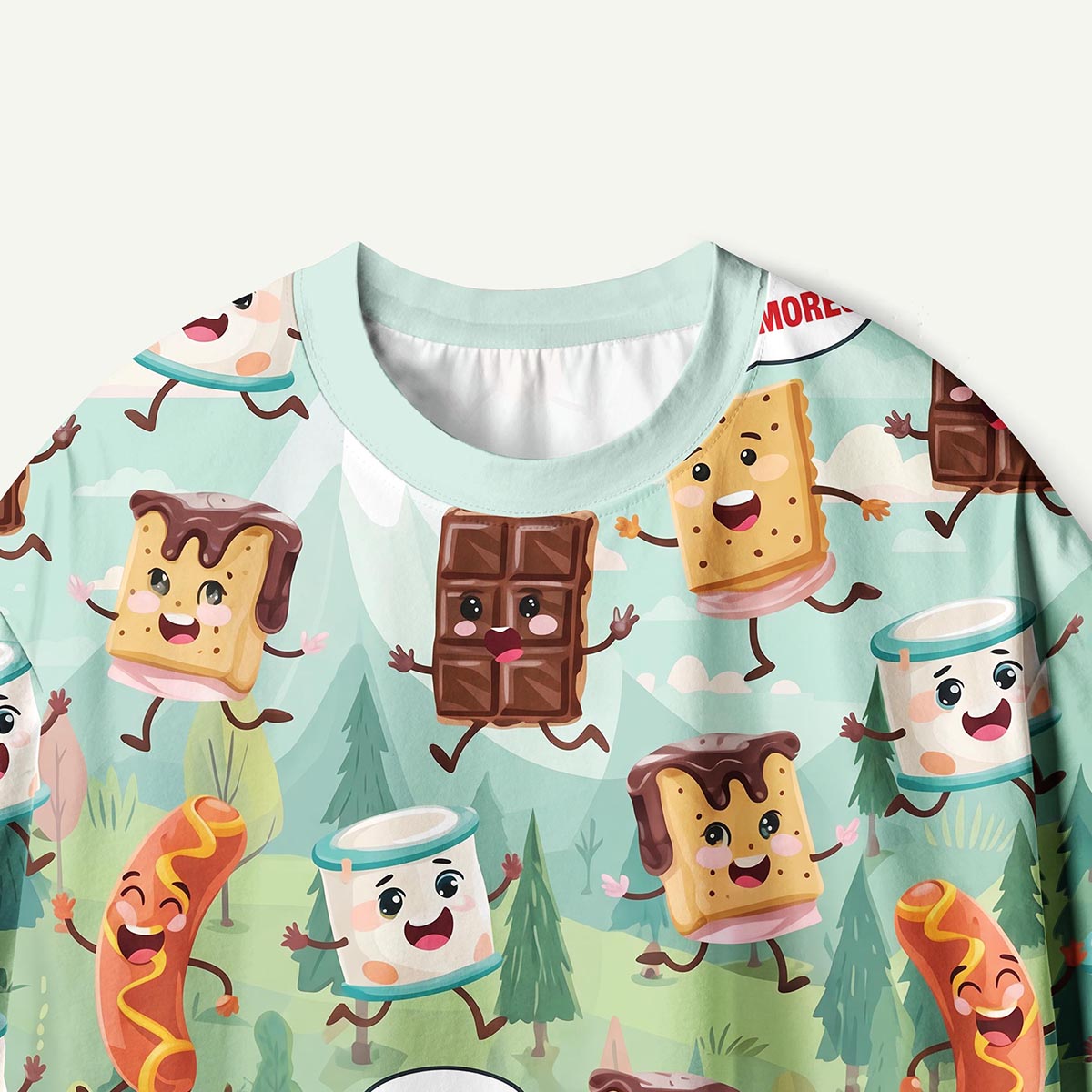 Stay Toasty S'mores Chocolate Camping Premium Eco Tee
