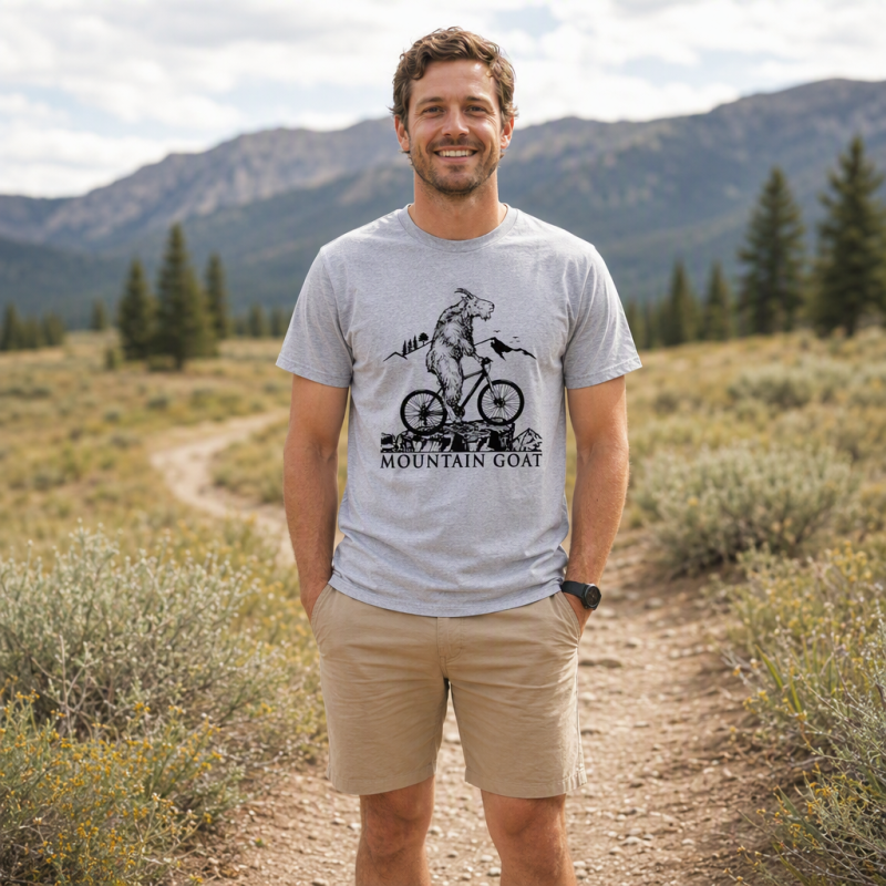 Mountain Goat Bicycle Adventure T-Shirt