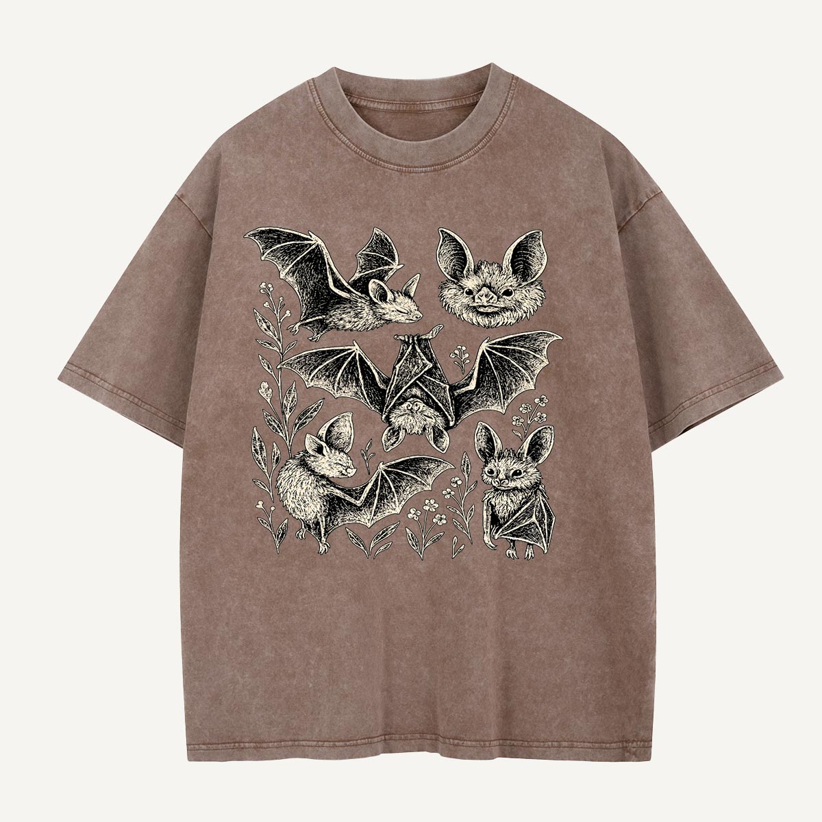 Welcome to the Bat Garden Washed T-Shirt