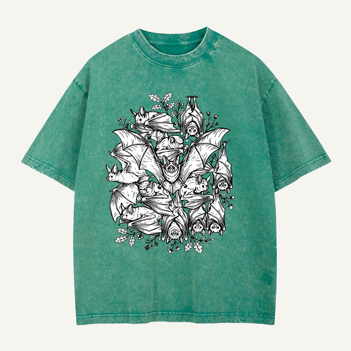 The Whole Bat Crew Is Here Washed T-Shirt