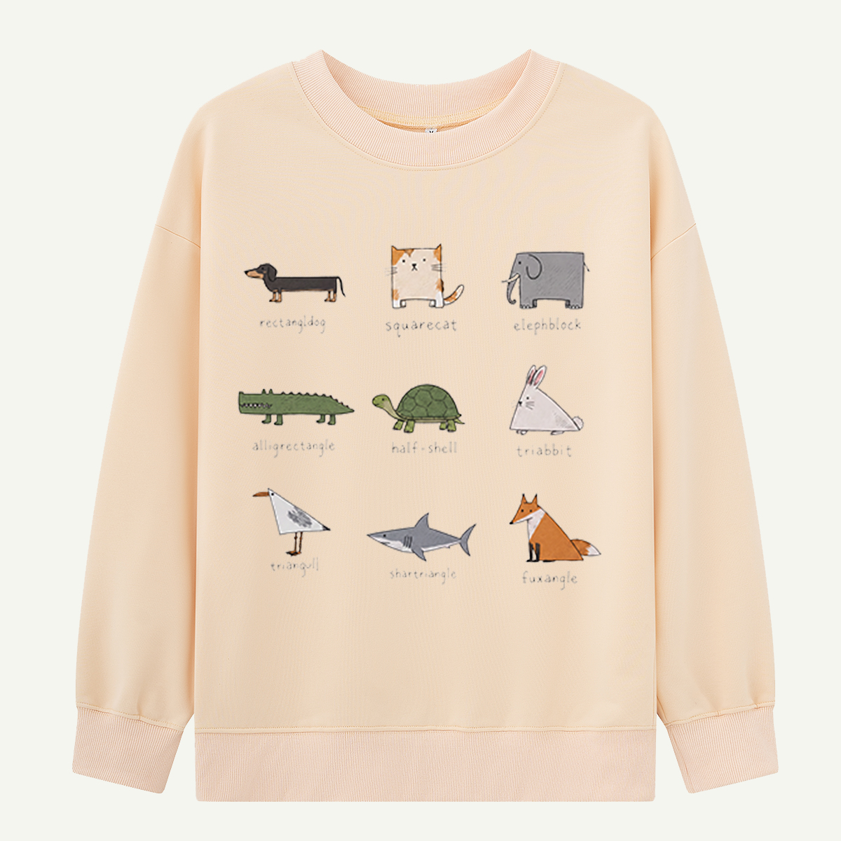 Geometric Animal Sweatshirts