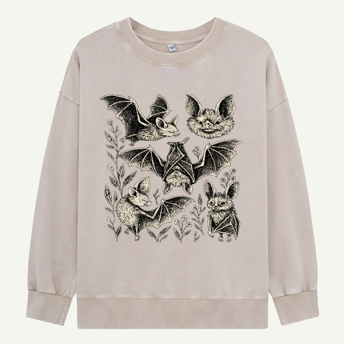 Welcome to the Bat Garden Washed Sweatshirts