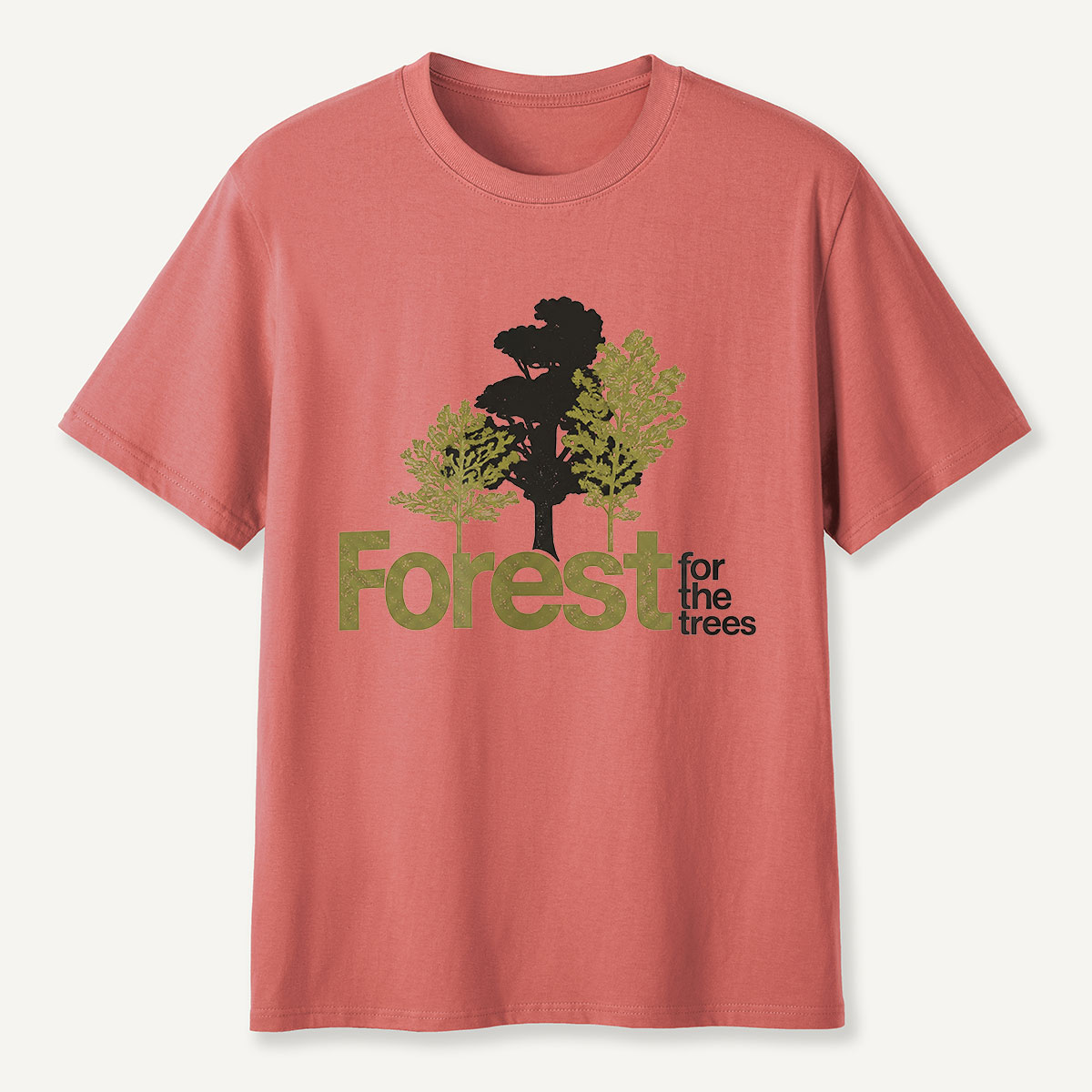 Forest for the Trees Silhouette Quote T-Shirt