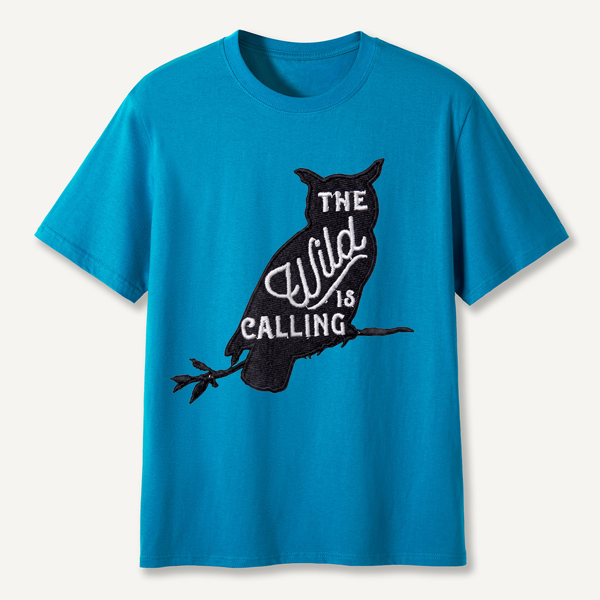 The Wild Is Calling Owl Silhouette T-Shirt