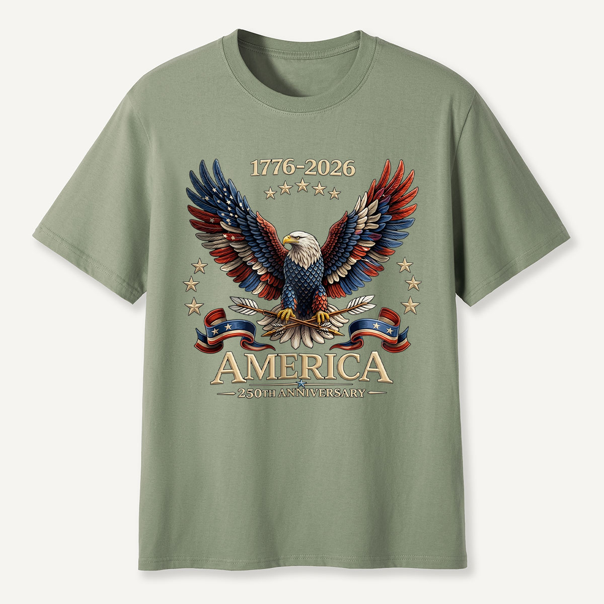 America 1776‑2026 Eagle 250th Anniversary T‑Shirt