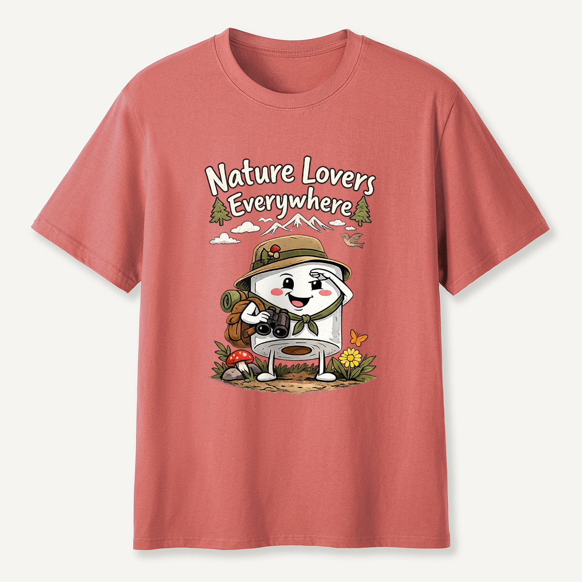 Nature Lovers Everywhere Hiking Dog T-Shirt