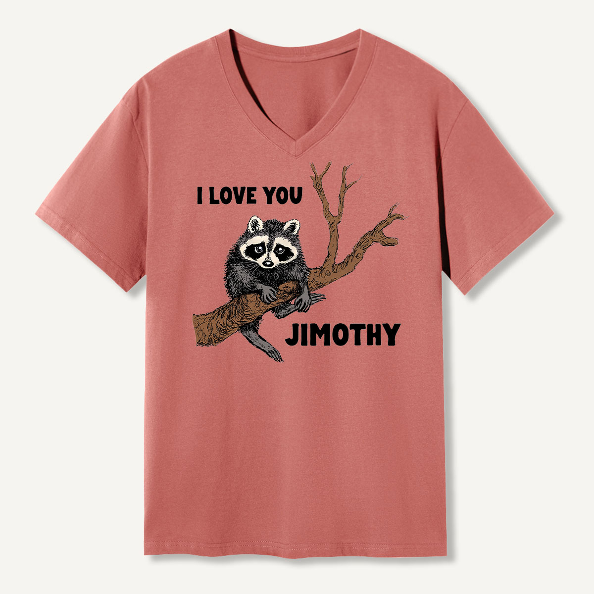 I Love You Jimothy Crow V-neck T-Shirt