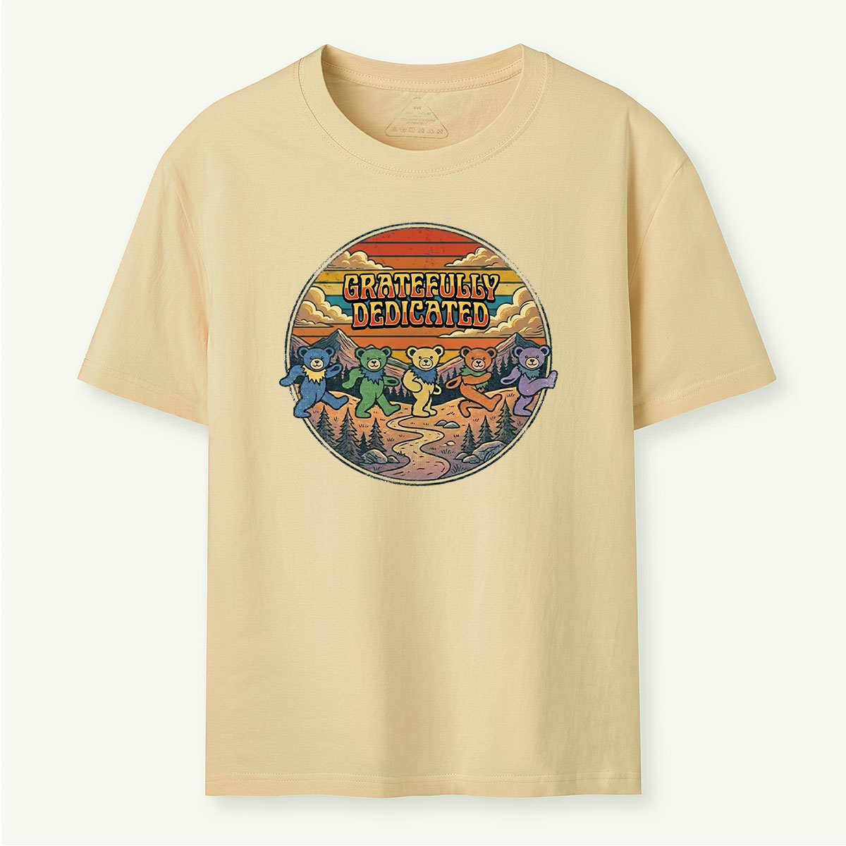 Retro Gratefully Deadicated Dancing Bears T-Shirt