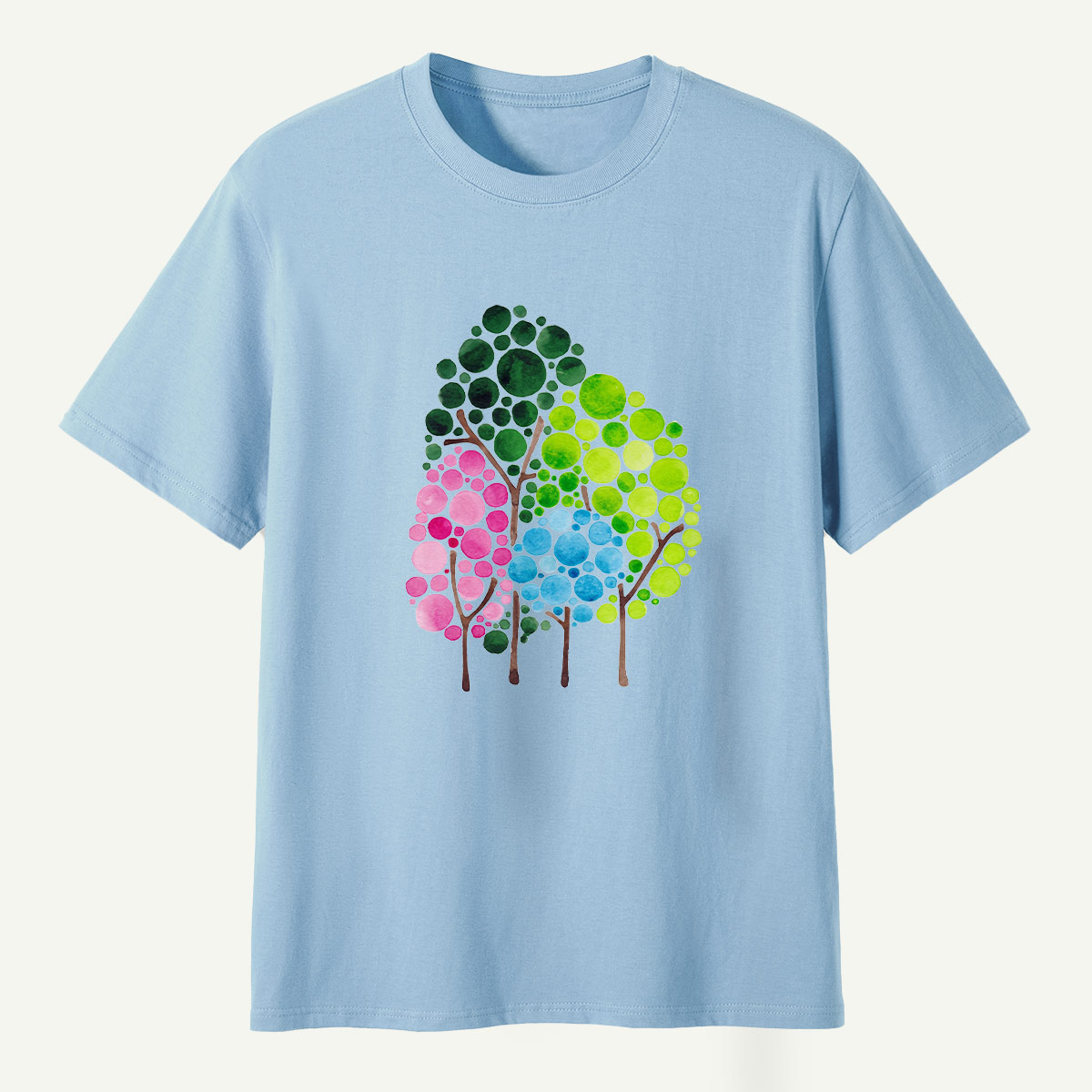 Colorful Bubble Forest T-Shirt