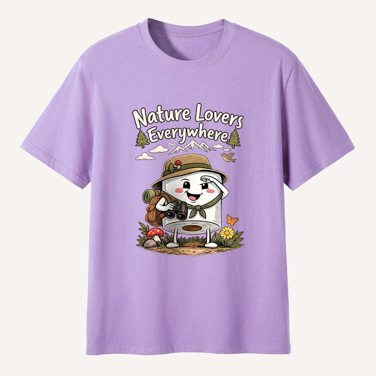 Nature Lovers Everywhere Hiking Dog T-Shirt