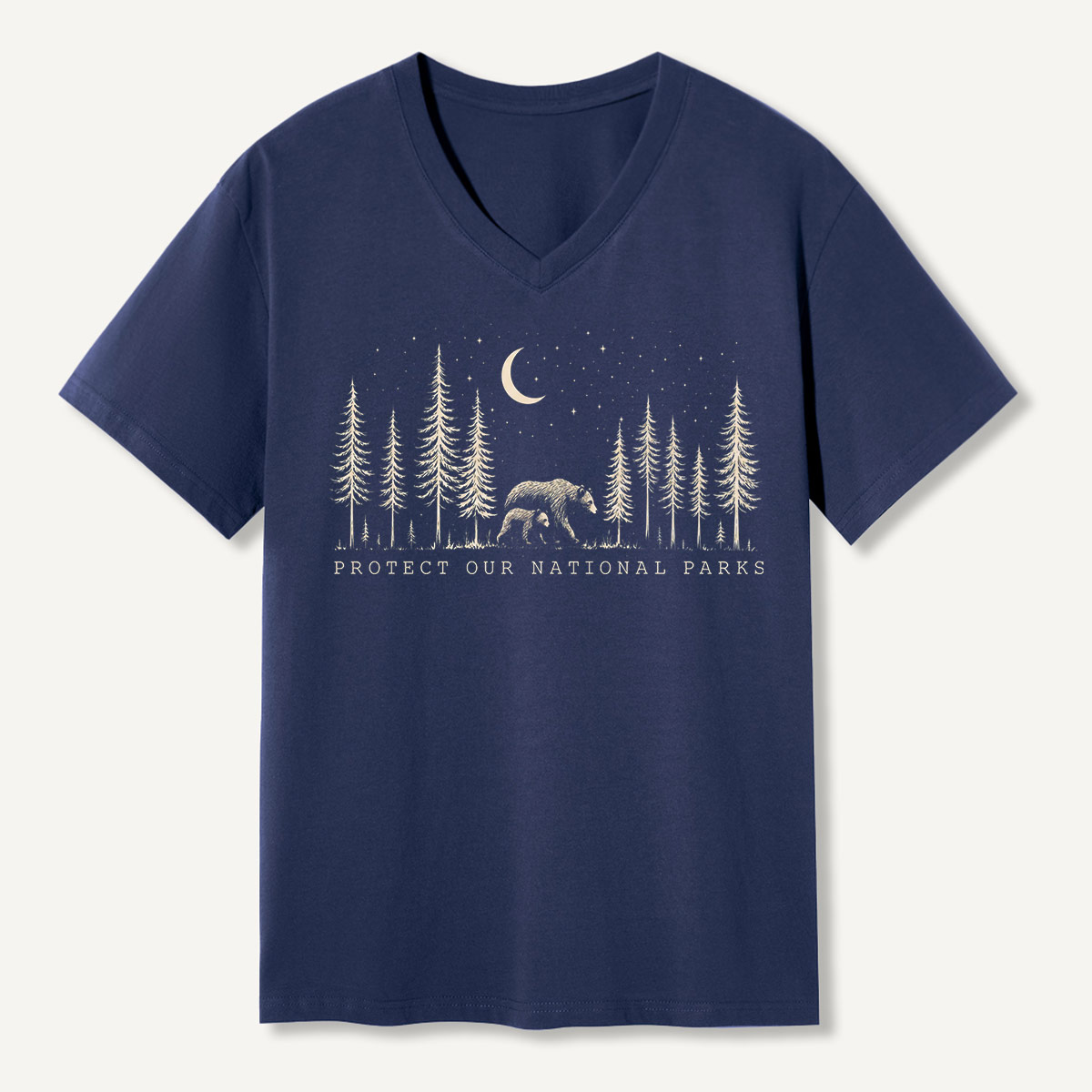 Protect The National Parks Environmental Activism V-neck T-Shirt