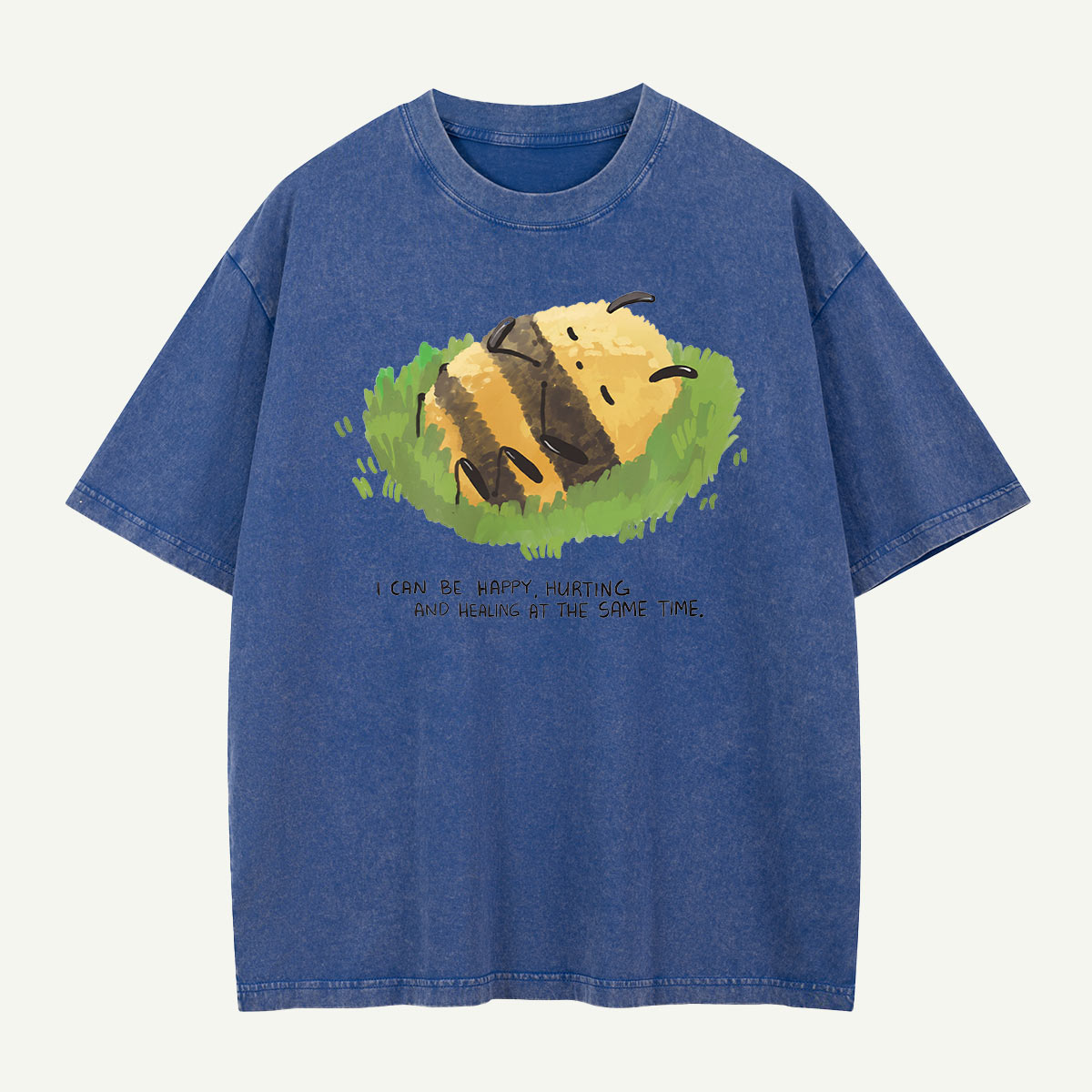 Healing One Buzz at a Time Washed T-Shirt