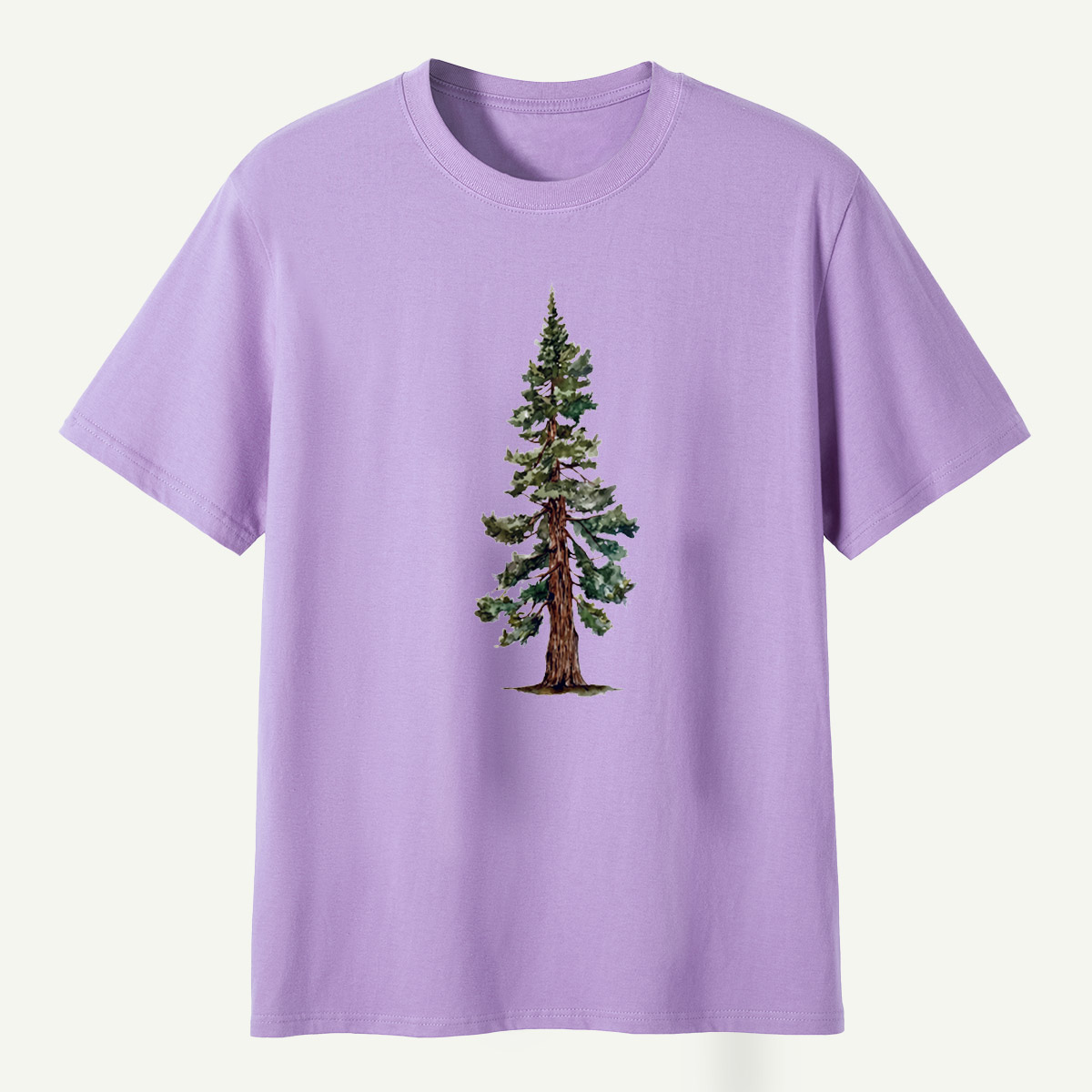 Watercolor Evergreen Pine Tree T-Shirt