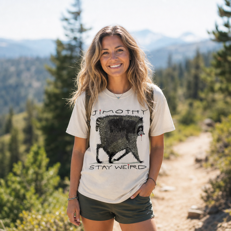 Jimothy Stay Weird Creature T-Shirt