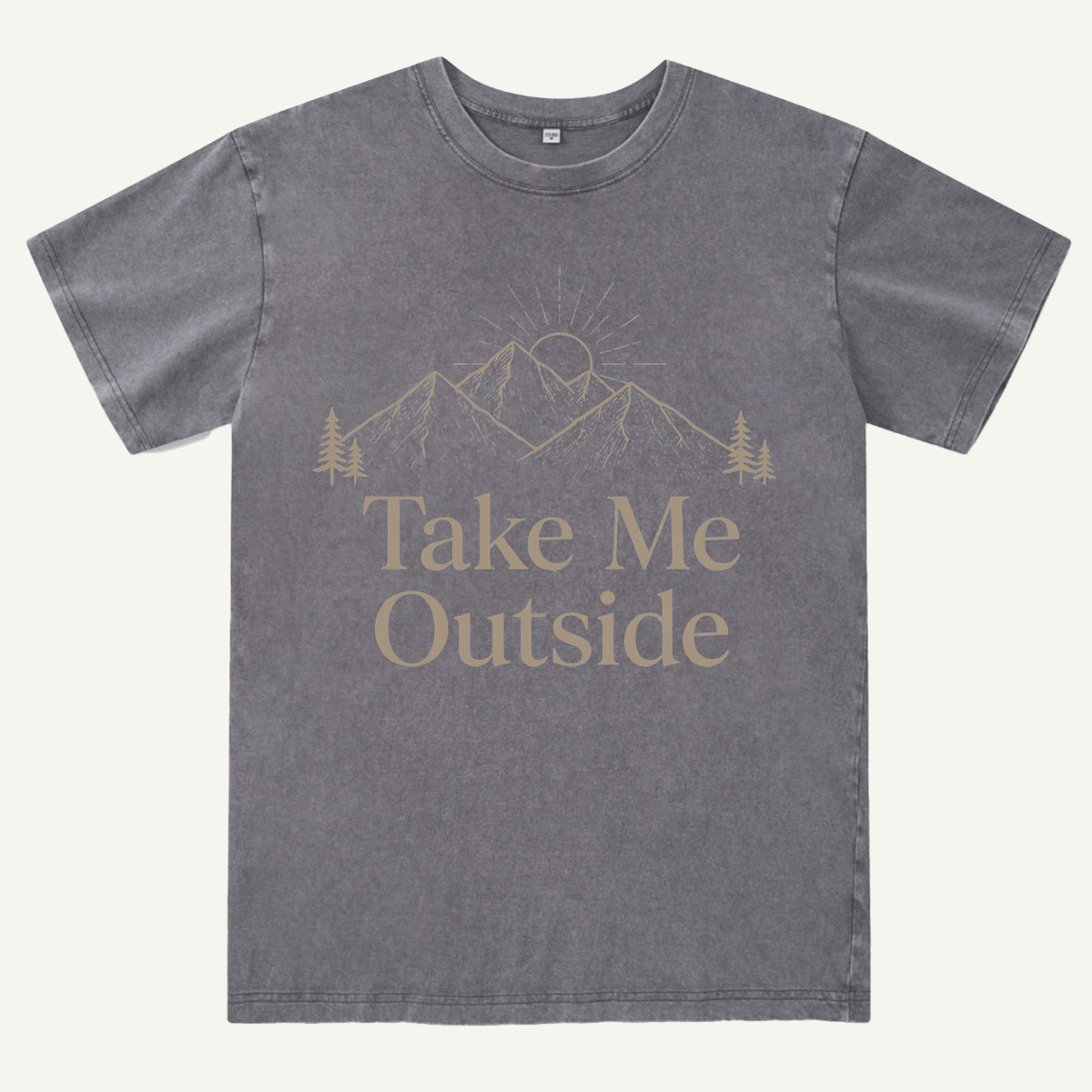 Take Me Outside Mountain Washed T-Shirt