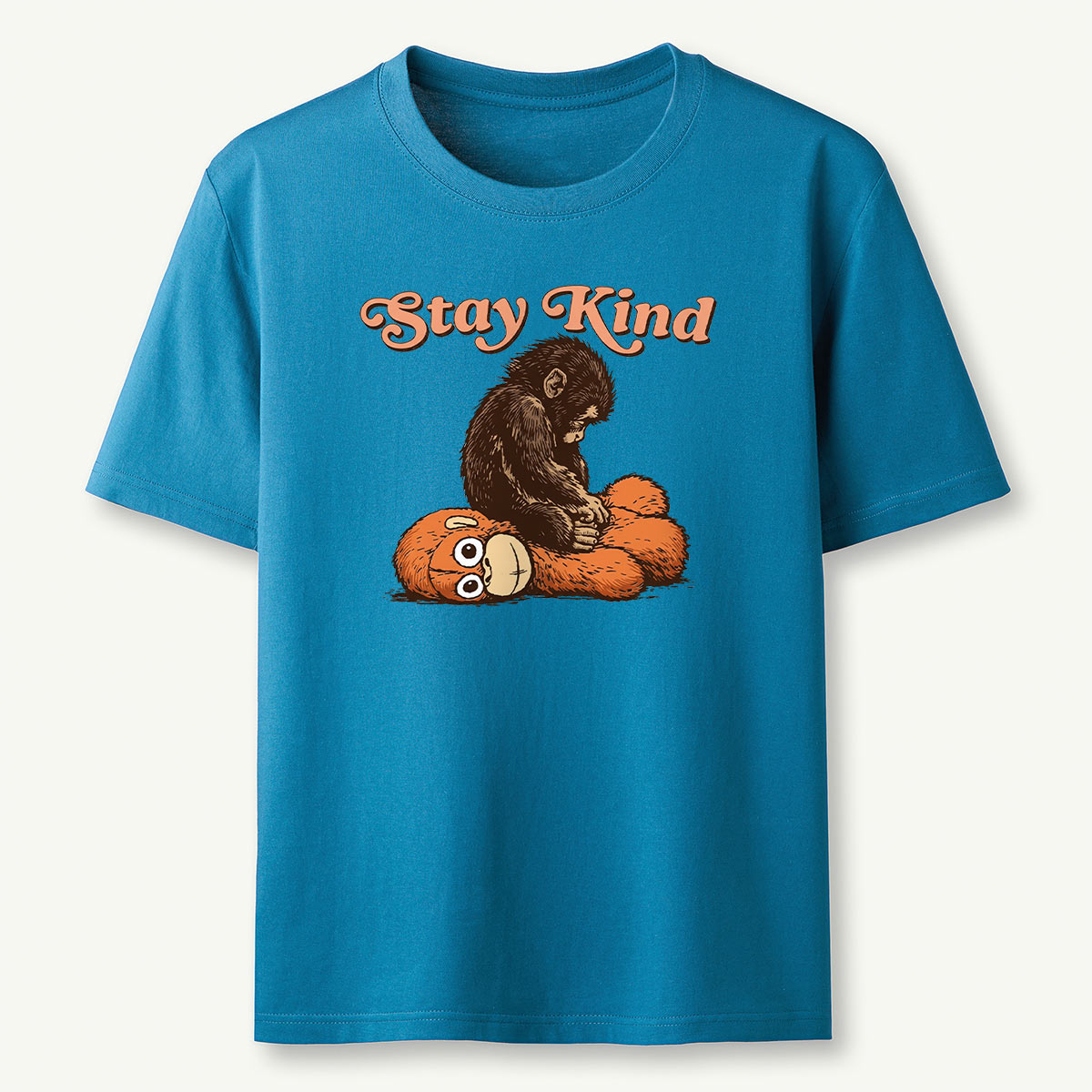 Punch Monkey Stay Kind Save Punch T-Shirt