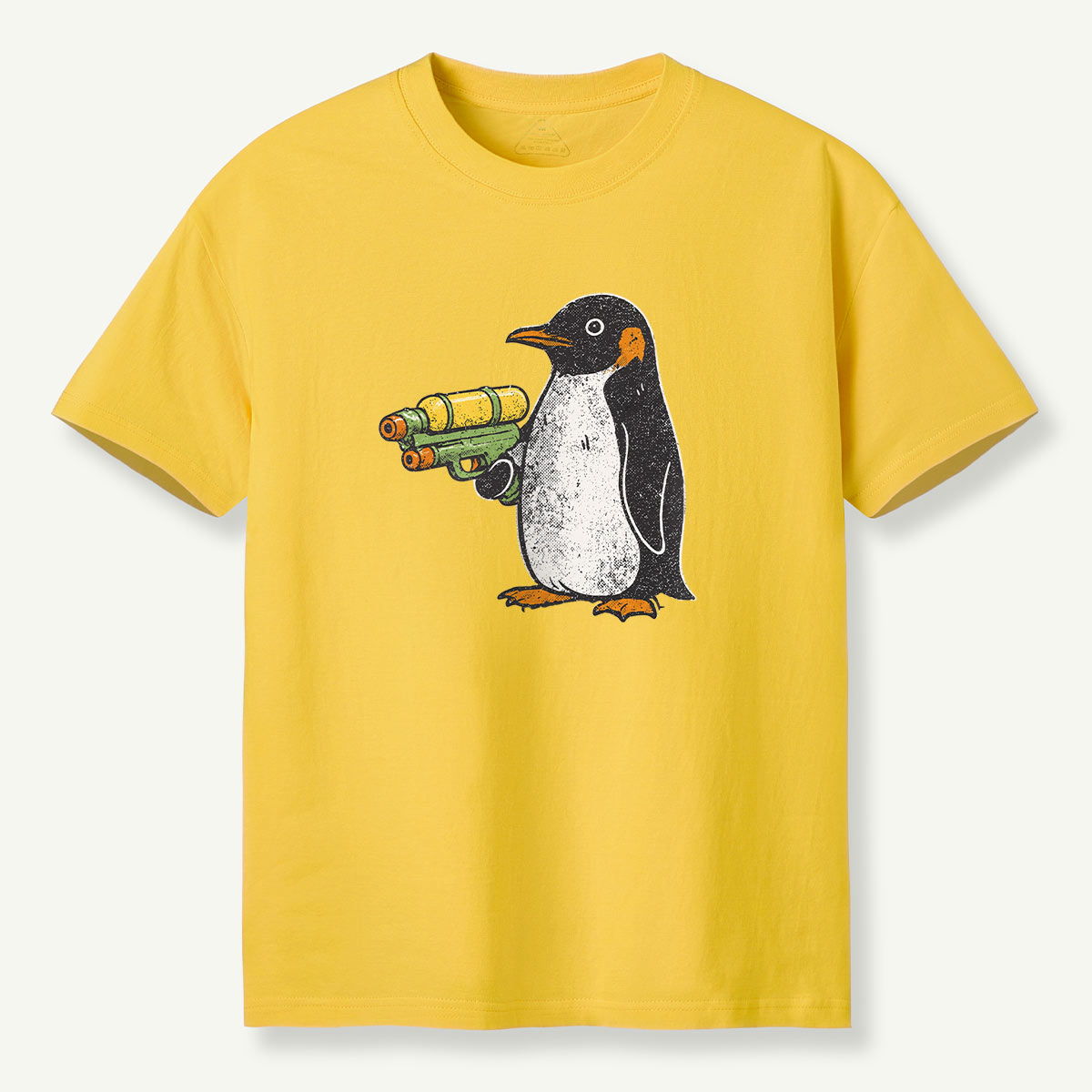 Flight Was Never An Option Water Gun Penguin T-Shirt