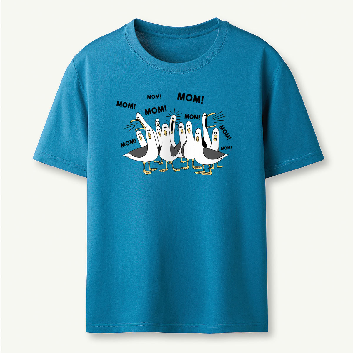 Seagulls Mom Mother's Day Gift T‑Shirt 