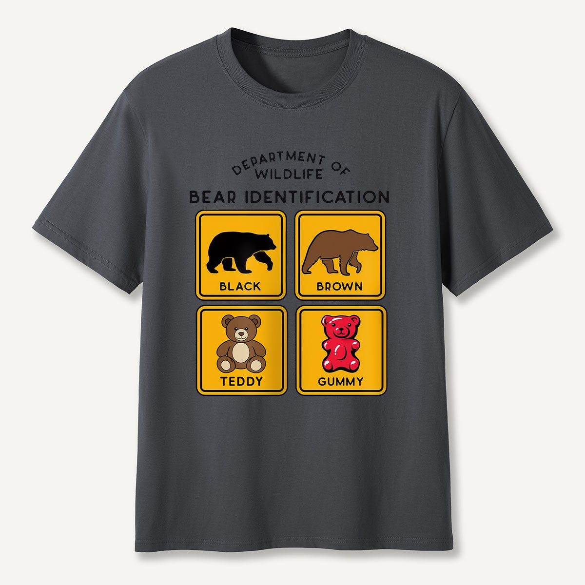 Department of Wildlife Bear Identification T‑Shirt