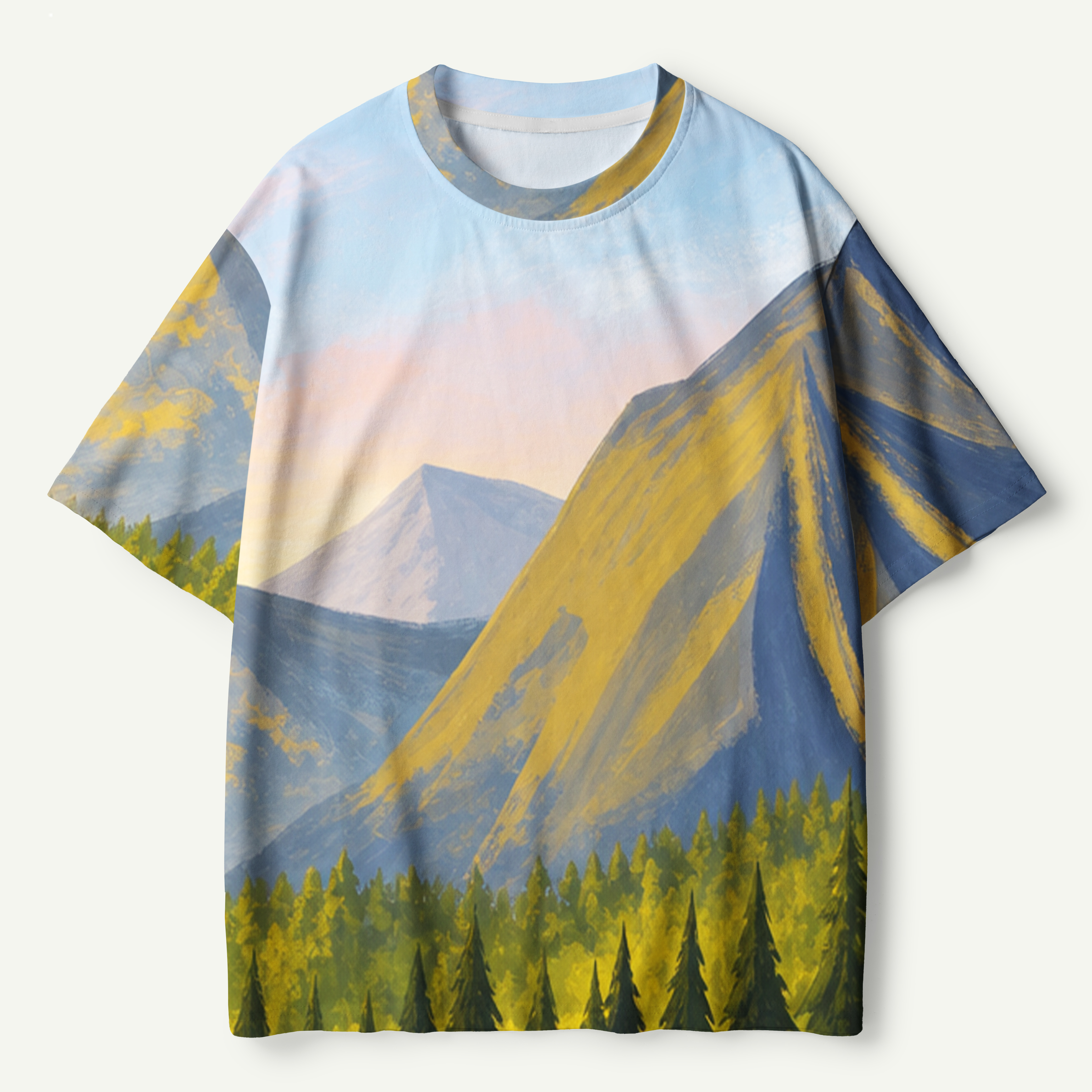 Sunrise Valley River Pasture Premium Pure Cotton Tee