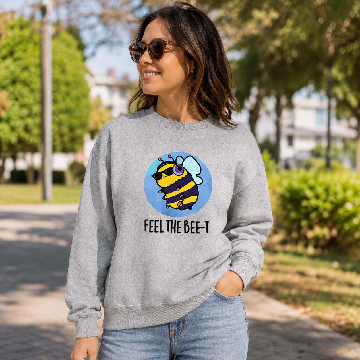 Feel The Bee‑T Sweatshirts