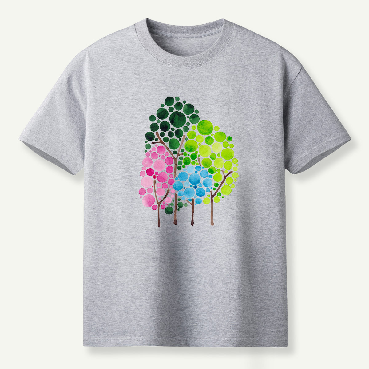 Colorful Bubble Forest T-Shirt
